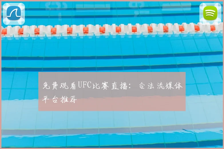免费观看UFC比赛直播：合法流媒体平台推荐